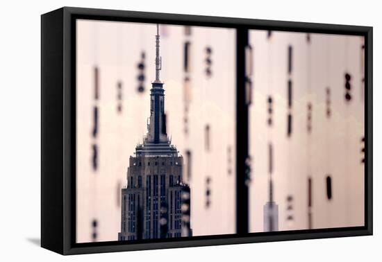 Empire State Building in NYC-null-Framed Stretched Canvas