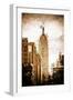 Empire State Building - In the Style of Oil Painting-Philippe Hugonnard-Framed Giclee Print