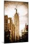 Empire State Building - In the Style of Oil Painting-Philippe Hugonnard-Mounted Giclee Print
