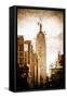 Empire State Building - In the Style of Oil Painting-Philippe Hugonnard-Framed Stretched Canvas