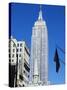 Empire State Building, Manhattan, New York City, New York, USA-Amanda Hall-Stretched Canvas