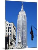 Empire State Building, Manhattan, New York City, New York, USA-Amanda Hall-Mounted Photographic Print