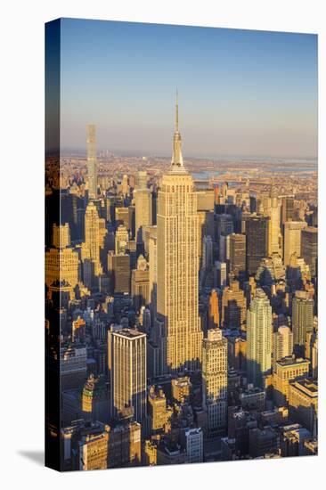 Empire State Building, Manhattan, New York City, New York, USA-Jon Arnold-Stretched Canvas