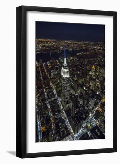 Empire State Building, Manhattan, New York City, New York, USA-Jon Arnold-Framed Photographic Print