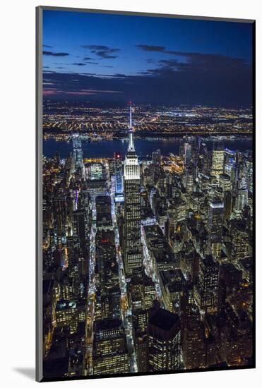 Empire State Building, Manhattan, New York City, New York, USA-Jon Arnold-Mounted Photographic Print