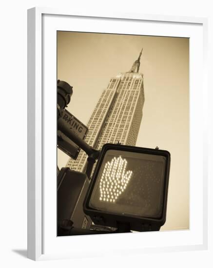 Empire State Building, Manhattan, New York City, USA-Alan Copson-Framed Photographic Print