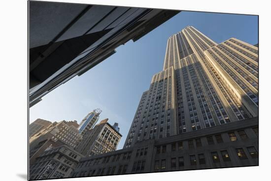Empire State Building, Manhattan, New York City-Rainer Mirau-Mounted Photographic Print