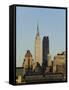 Empire State Building, Mid Town Manhattan, New York City, New York, USA-R H Productions-Framed Stretched Canvas