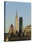 Empire State Building, Mid Town Manhattan, New York City, New York, USA-R H Productions-Stretched Canvas