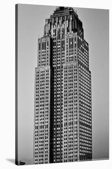 Empire State Building Midsection NYC-null-Stretched Canvas