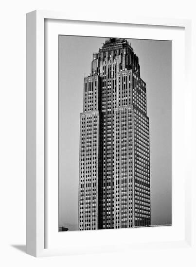 Empire State Building Midsection NYC-null-Framed Photo