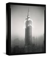 Empire State Building Motion Landscape #2-Len Prince-Stretched Canvas