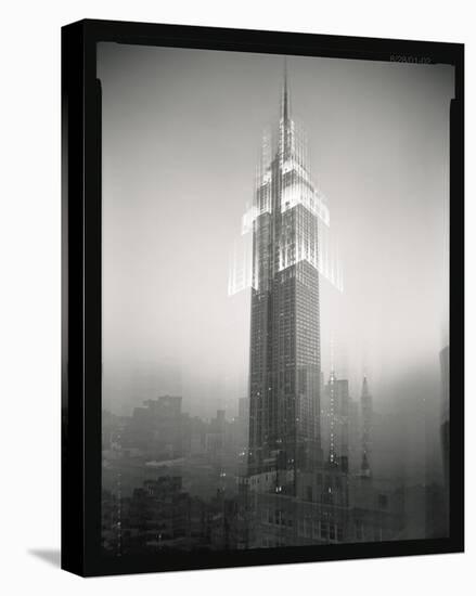 Empire State Building Motion Landscape #2-Len Prince-Stretched Canvas