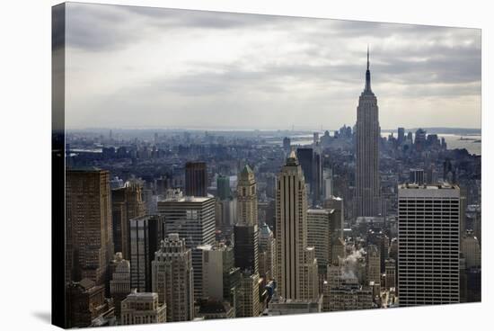 Empire State Building, New York City, New York 08-Monte Nagler-Stretched Canvas