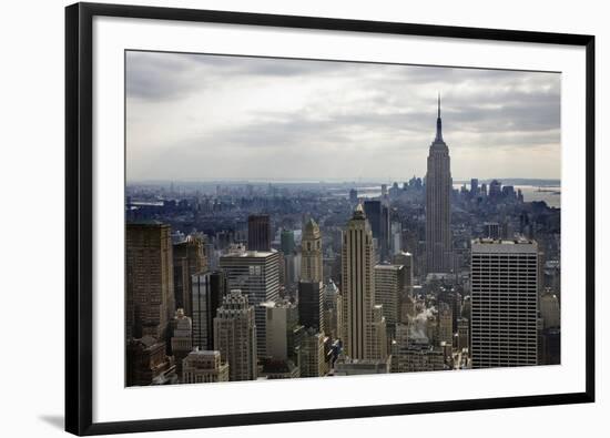 Empire State Building, New York City, New York 08-Monte Nagler-Framed Photographic Print