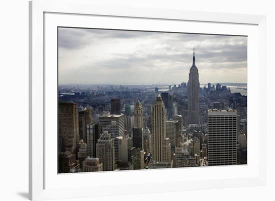 Empire State Building, New York City, New York 08-Monte Nagler-Framed Photographic Print