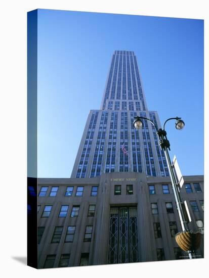 Empire State Building, New York City, New York, USA-Oliviero Olivieri-Stretched Canvas