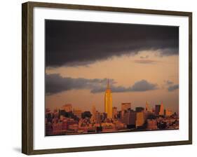 Empire State Building, New York City, Ny, USA-Walter Bibikow-Framed Photographic Print