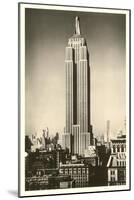 Empire State Building, New York City-null-Mounted Art Print