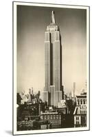 Empire State Building, New York City-null-Mounted Art Print