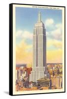 Empire State Building, New York City-null-Framed Stretched Canvas