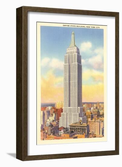 Empire State Building, New York City-null-Framed Art Print