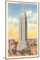 Empire State Building, New York City-null-Mounted Art Print