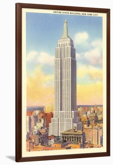 Empire State Building, New York City-null-Framed Art Print