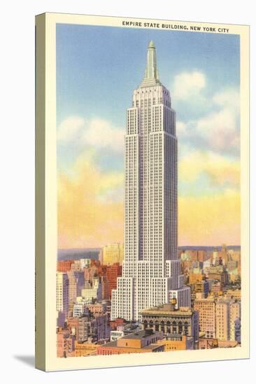 Empire State Building, New York City-null-Stretched Canvas