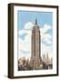 Empire State Building, New York City-null-Framed Art Print