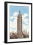 Empire State Building, New York City-null-Framed Art Print