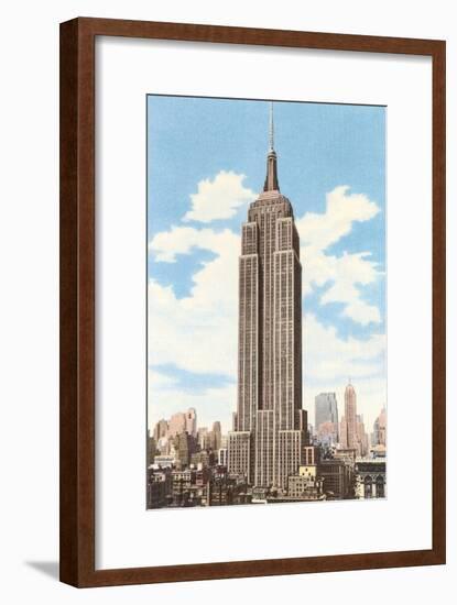 Empire State Building, New York City-null-Framed Art Print