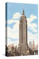 Empire State Building, New York City-null-Stretched Canvas