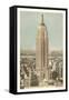 Empire State Building, New York City-null-Framed Stretched Canvas