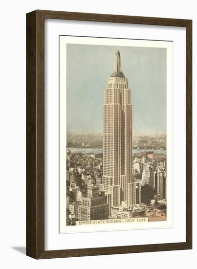 Empire State Building, New York City-null-Framed Art Print