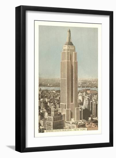 Empire State Building, New York City-null-Framed Art Print