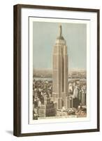 Empire State Building, New York City-null-Framed Art Print