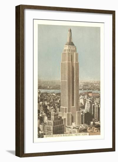 Empire State Building, New York City-null-Framed Art Print