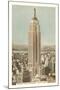 Empire State Building, New York City-null-Mounted Art Print