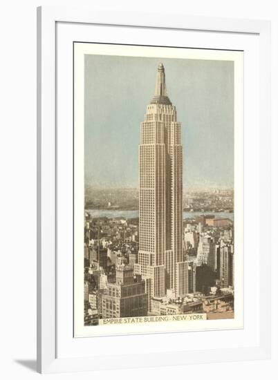 Empire State Building, New York City-null-Framed Art Print