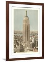 Empire State Building, New York City-null-Framed Art Print