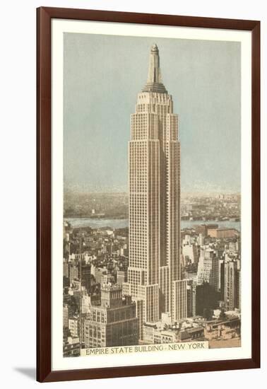 Empire State Building, New York City-null-Framed Art Print