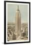 Empire State Building, New York City-null-Framed Art Print