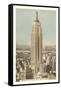 Empire State Building, New York City-null-Framed Stretched Canvas