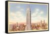 Empire State Building, New York City-null-Framed Stretched Canvas