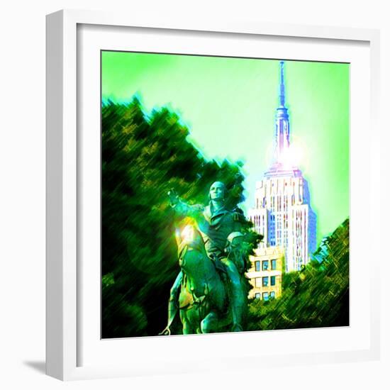 Empire State Building, New York-Tosh-Framed Art Print