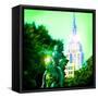 Empire State Building, New York-Tosh-Framed Stretched Canvas