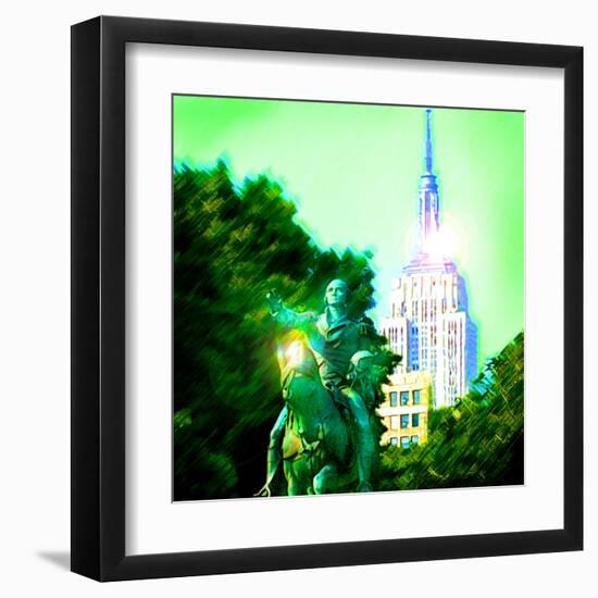 Empire State Building, New York-Tosh-Framed Art Print