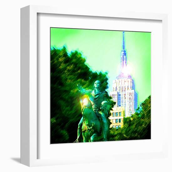 Empire State Building, New York-Tosh-Framed Art Print