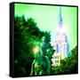 Empire State Building, New York-Tosh-Framed Stretched Canvas